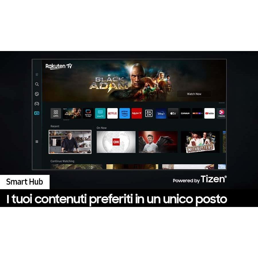 SAMSUNG UE85CU8070 Smart TV 85" LED 4K Ultra HD Tizen OS Colore Black