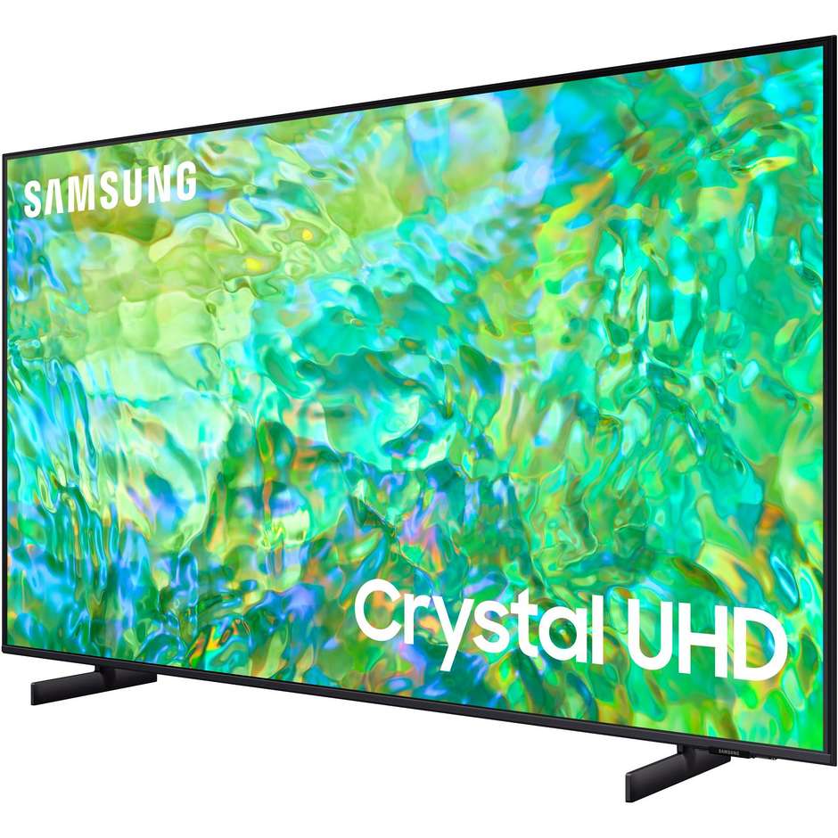 SAMSUNG UE85CU8070 Smart TV 85" LED 4K Ultra HD Tizen OS Colore Black