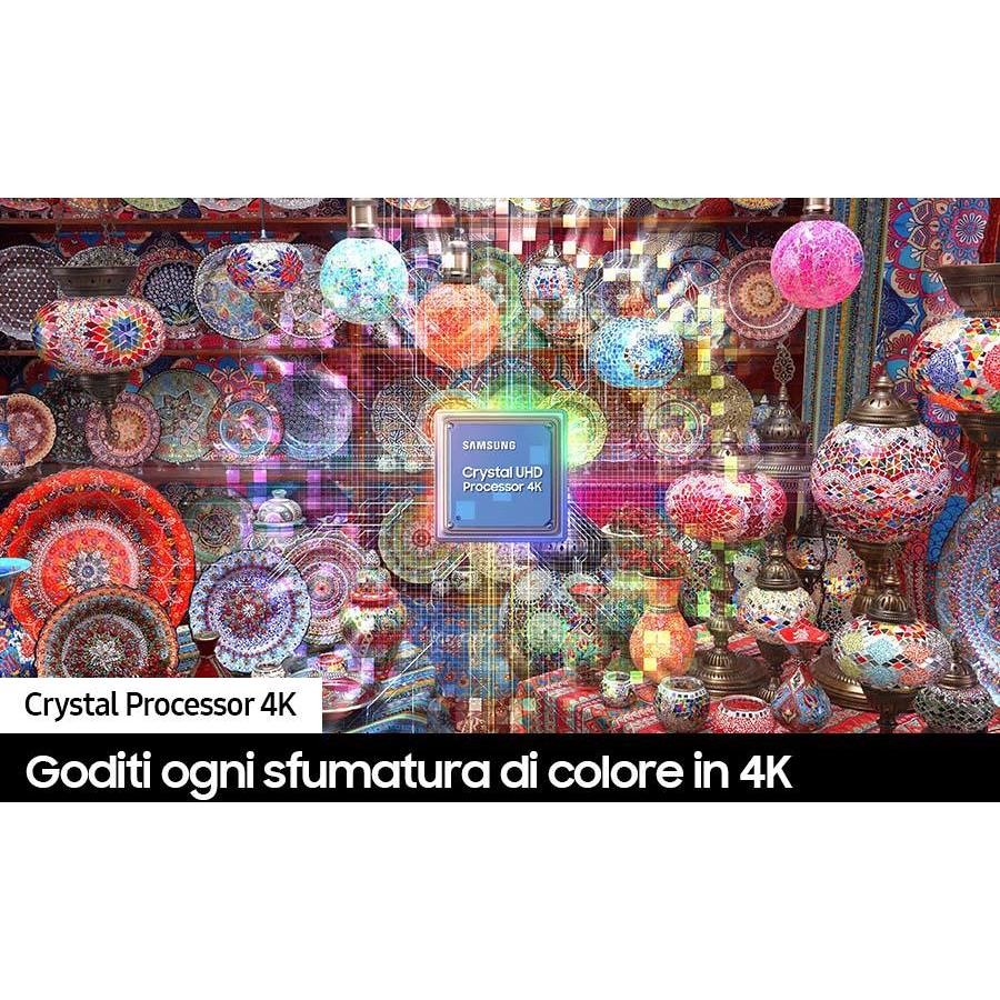Samsung UE85CU8070 Smart TV LED 85" 4K Ultra HD Wi-Fi DVB-T2 Classe G Nero