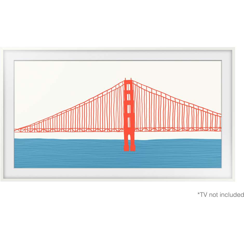 Samsung VG-SCFA43WTBXC cornice bianca per The Frame 43 pollici