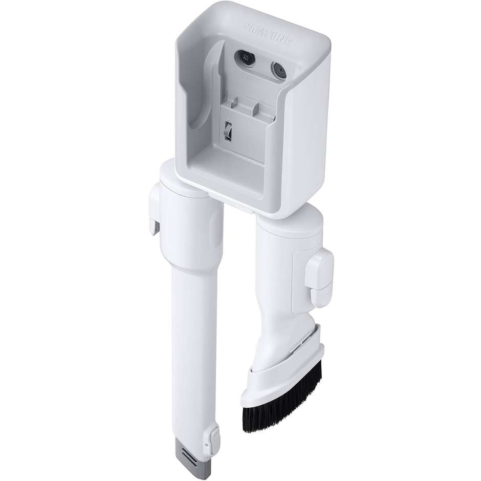 Samsung VS15T7031R4 Scopa Elettrica Ricaricabile Senza Fili 150 W, Contenitore Multiciclonico 0,8 L, Filtro HEPA, Bianco