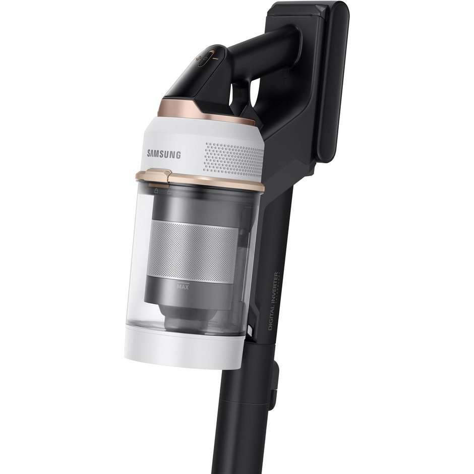 Samsung VS20A95823W Aspirapolvere senza filo BESPOKE Jet pet Potenza 210 W Colore Nero, Bianco