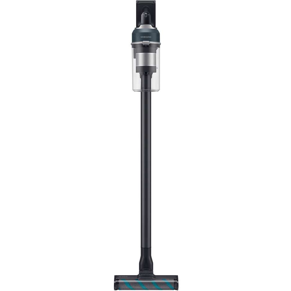 Samsung VS20C852FTB/WA Aspirapolvere a Bastone Senza Fili 2 in 1 Multiciclonico 210 W Autonomia 60 min Batteria 25,2 V Colore Nero/Blu