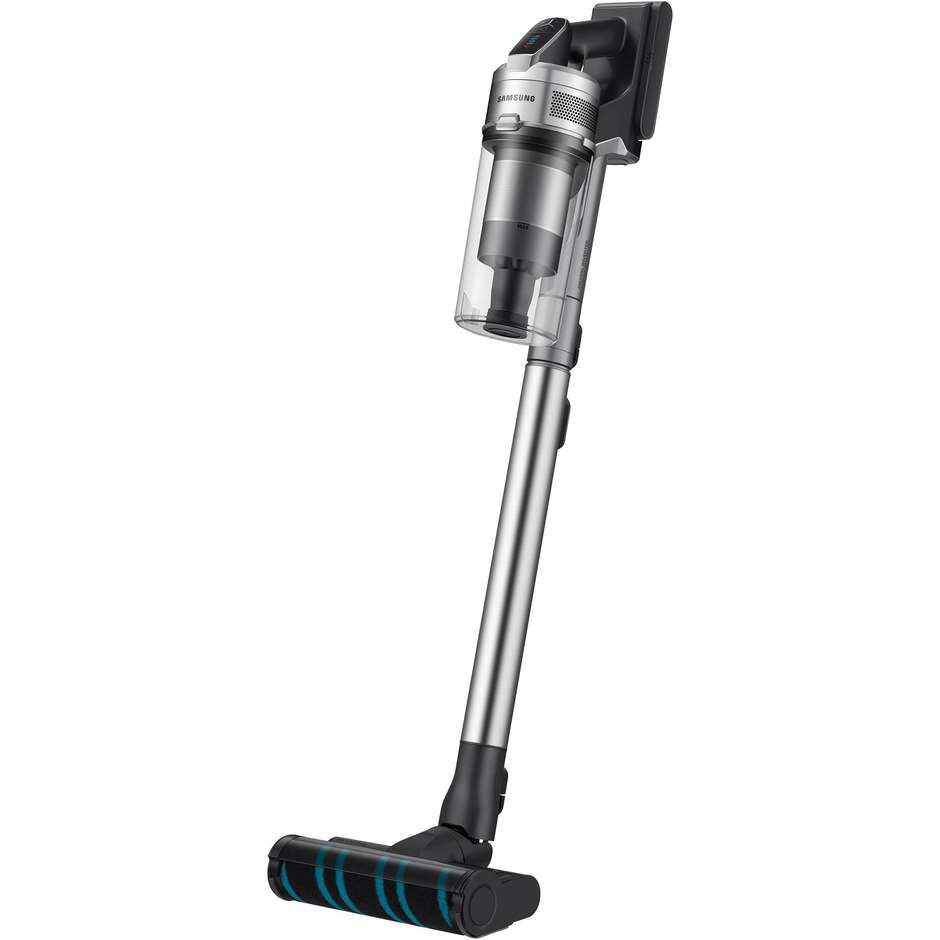 Samsung VS20R9048T3 Jet 90 Premium Scopa Elettrica Ricaricabile Senza Fili con Spazzola Lavapavimenti 200 W 0,8 L Argento