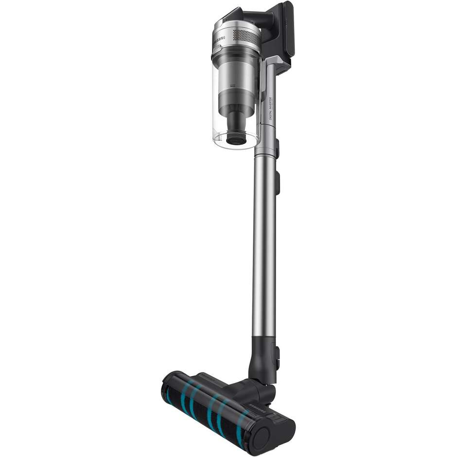 Samsung VS20R9048T3 Jet 90 Premium Scopa Elettrica Ricaricabile Senza Fili con Spazzola Lavapavimenti 200 W 0,8 L Argento