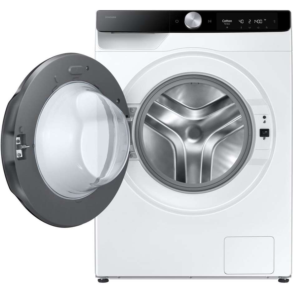 SAMSUNG WD90DG6B85BKU3 Lavasciuga Carica Frontale 9/6 kg 1400 Giri/min Motore Inverter Vapore Classe A Nero, Bianco