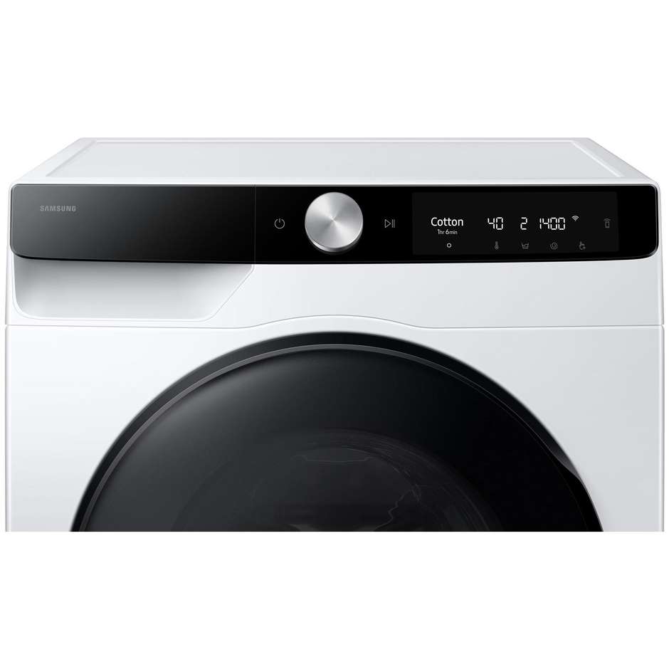 Samsung WD90DG6B85BKU3 Lavasciuga Carica Frontale Capacita 9 Kg + 6 Kg 1400 Giri/min Classe D Colore Bianco