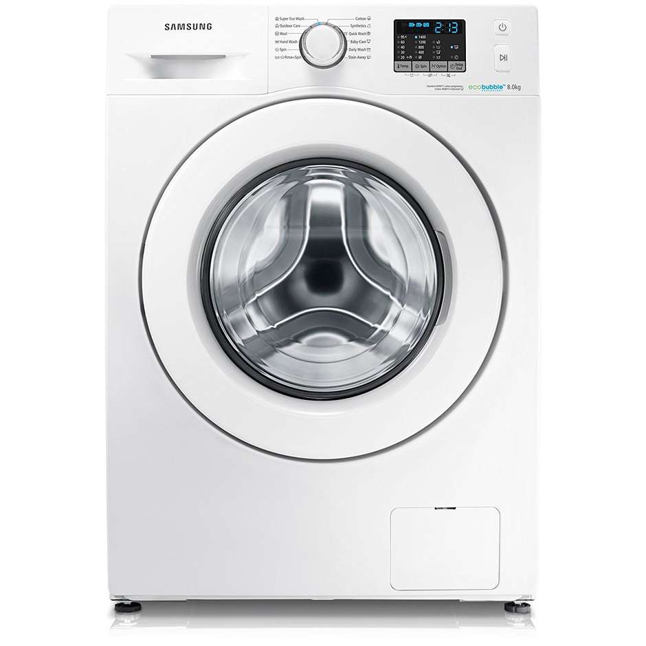 Samsung WF80F5E0W4W lavatrice carica frontale 8 Kg 1400 giri classe A+++ colore bianco