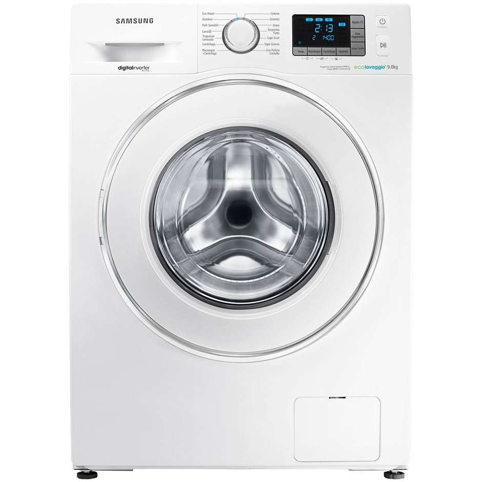 Samsung WF90F5E5P4W lavatrice carica frontale 9 Kg 1400 giri classe A+++ colore bianco