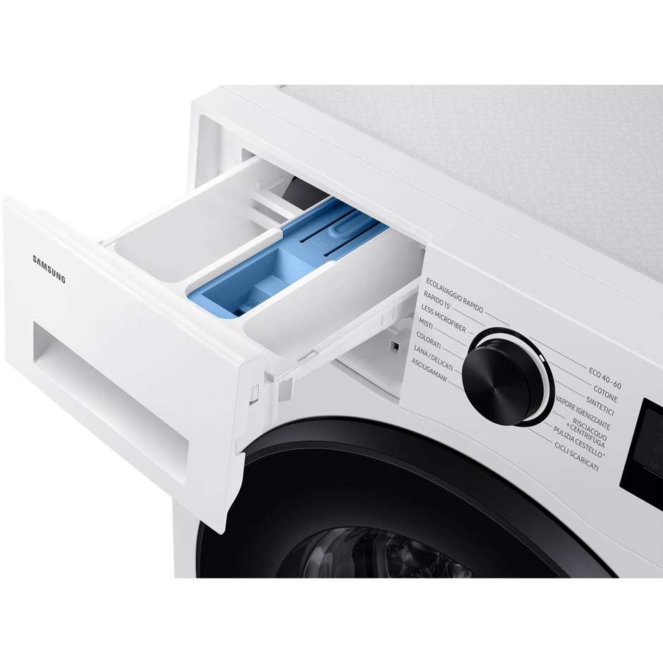 Samsung WW10FG5U34AE Lavasciuga 10+5 kg 1351 Giri/min Classe A Nero