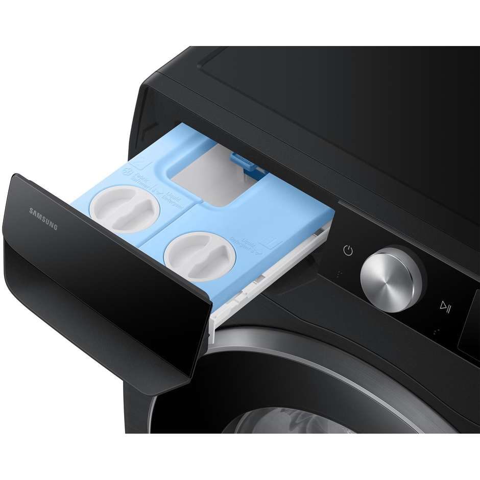 SAMSUNG WW10FG6U94LB Lavatrice Carica frontale 60 cm 10 kg 1351 Giri/min Motore Inverter Vapore Classe A Nero
