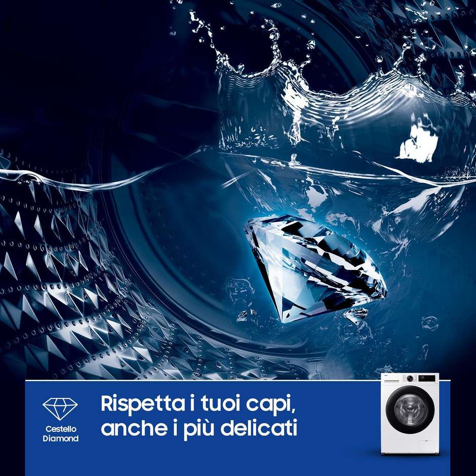 Samsung WW90CGC04DAEET Lavatrice Carica frontale Capacita 9 Kg Classe A Colore Bianco