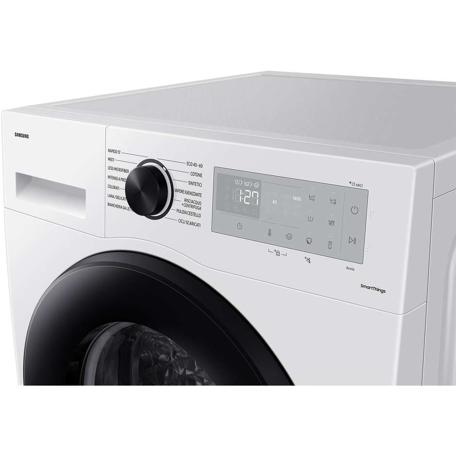 Samsung WW90CGC04DAH Lavatrice Carica Frontale Capacita 9 kg 1400 Giri/min Classe A Colore Bianco