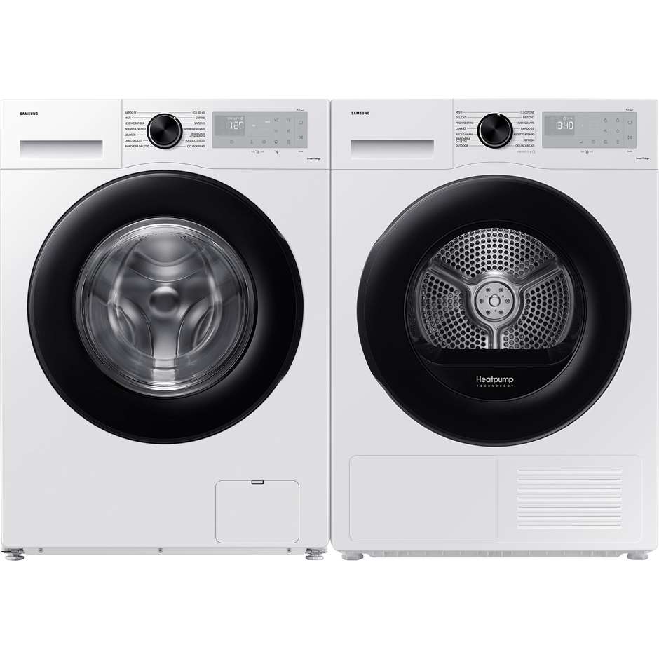 Samsung WW90CGC04DAH Lavatrice Carica Frontale Capacita 9 kg 1400 Giri/min Classe A Colore Bianco