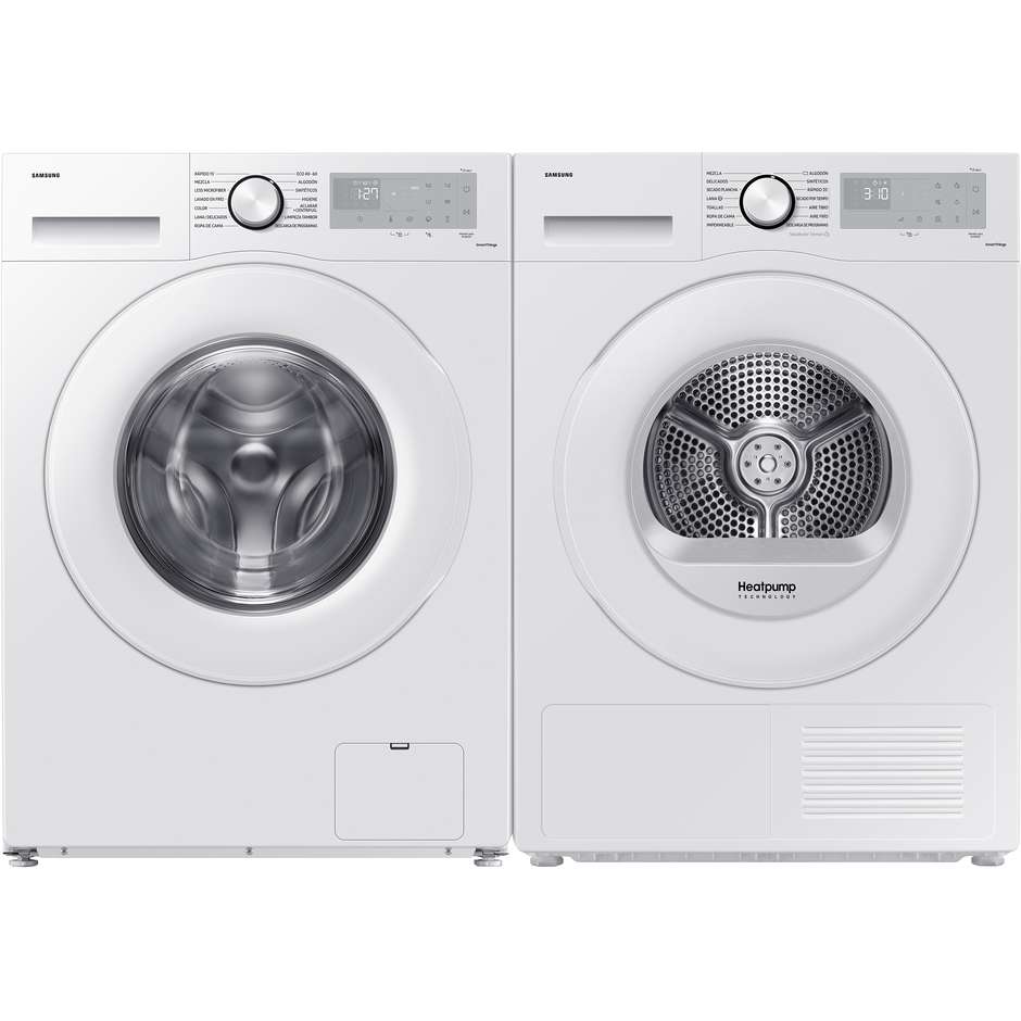 Samsung WW90CGC04DTH Lavatrice Carica frontale Capacita 9 Kg 1400 Giri/min Classe A Colore Bianco