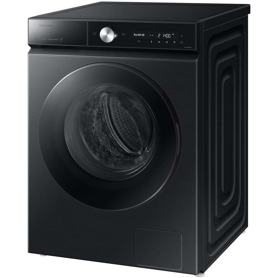 Samsung WW90DB8U95GB Lavatrice Carica frontale Capacita 9 Kg 1400 Giri/min Classe A Colore Nero