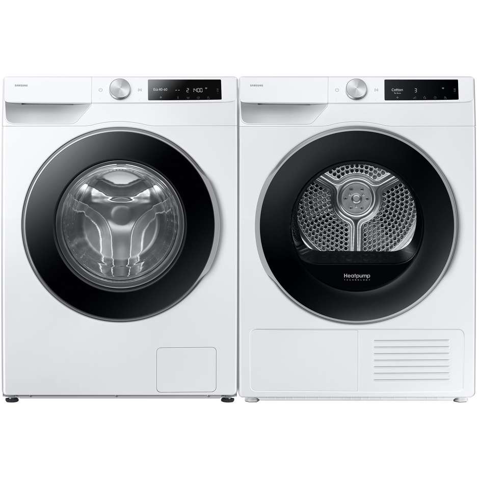 SAMSUNG WW90DG6U25LE Lavatrice Carica frontale 60 cm 9 kg 1400 Giri/min Motore Inverter Smart Wi-Fi Classe A