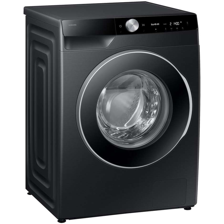 SAMSUNG WW90DG6U85LB Lavatrice Carica frontale 60 cm 9 kg 1400 Giri/min Motore Inverter Vapore Classe A Nero