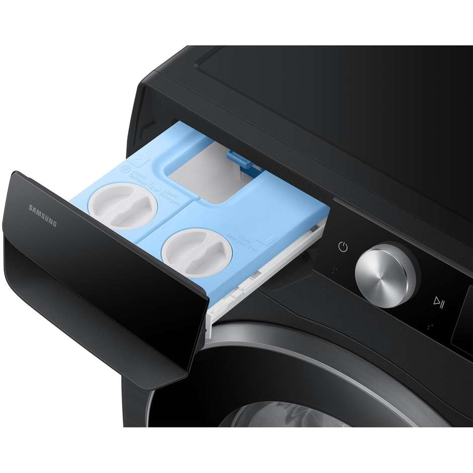 SAMSUNG WW90DG6U85LB Lavatrice Carica frontale 60 cm 9 kg 1400 Giri/min Motore Inverter Vapore Classe A Nero
