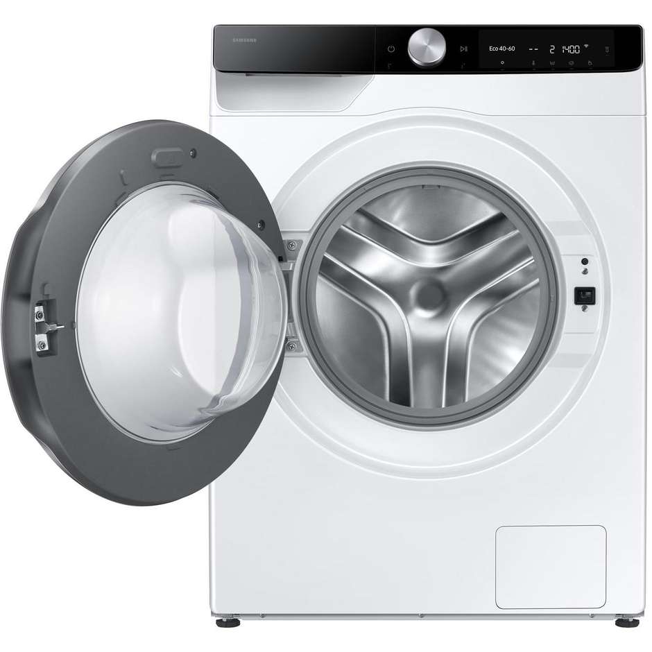 SAMSUNG WW90DG6U85LK Lavatrice Carica frontale 60 cm 9 kg 1400 Giri/min Motore Inverter Vapore Classe A