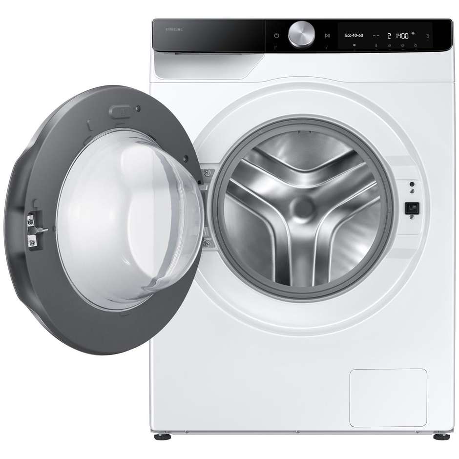 Samsung WW90DG6U85LKU3 Lavatrice Carica Frontale Capacita 9 Kg 1400 Giri/min Classe A Colore Bianco