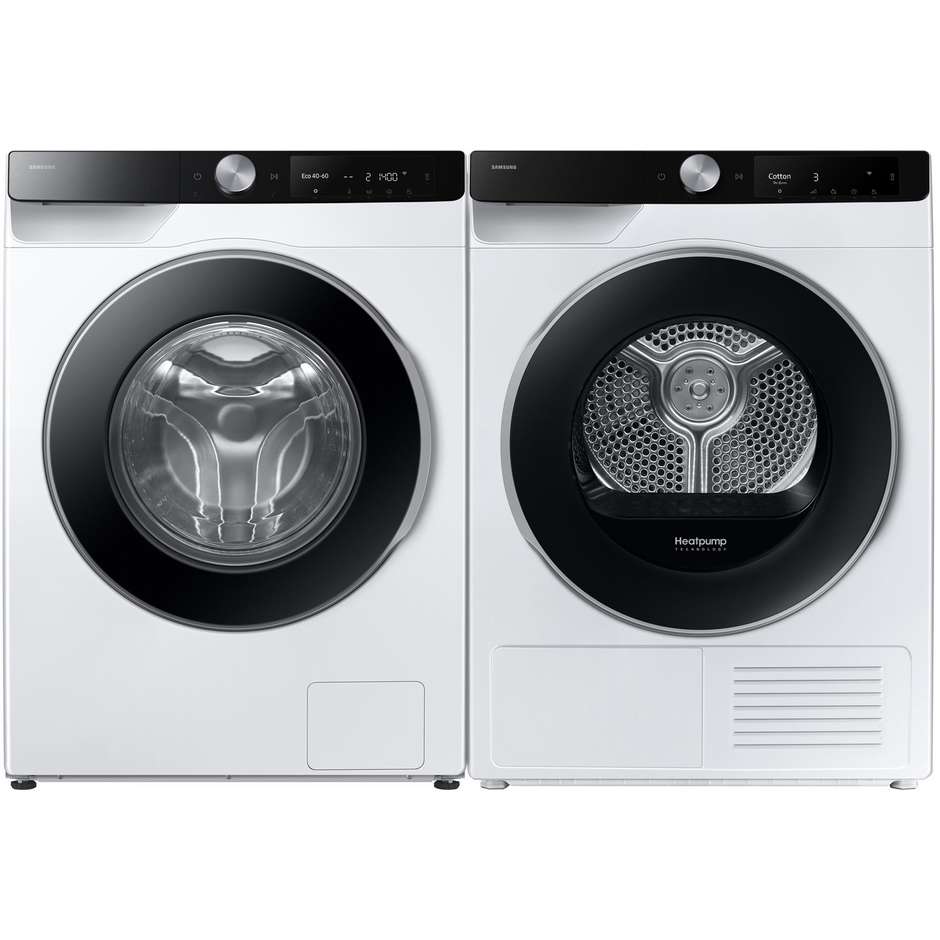 Samsung WW90DG6U85LKU3 Lavatrice Carica Frontale Capacita 9 Kg 1400 Giri/min Classe A Colore Bianco