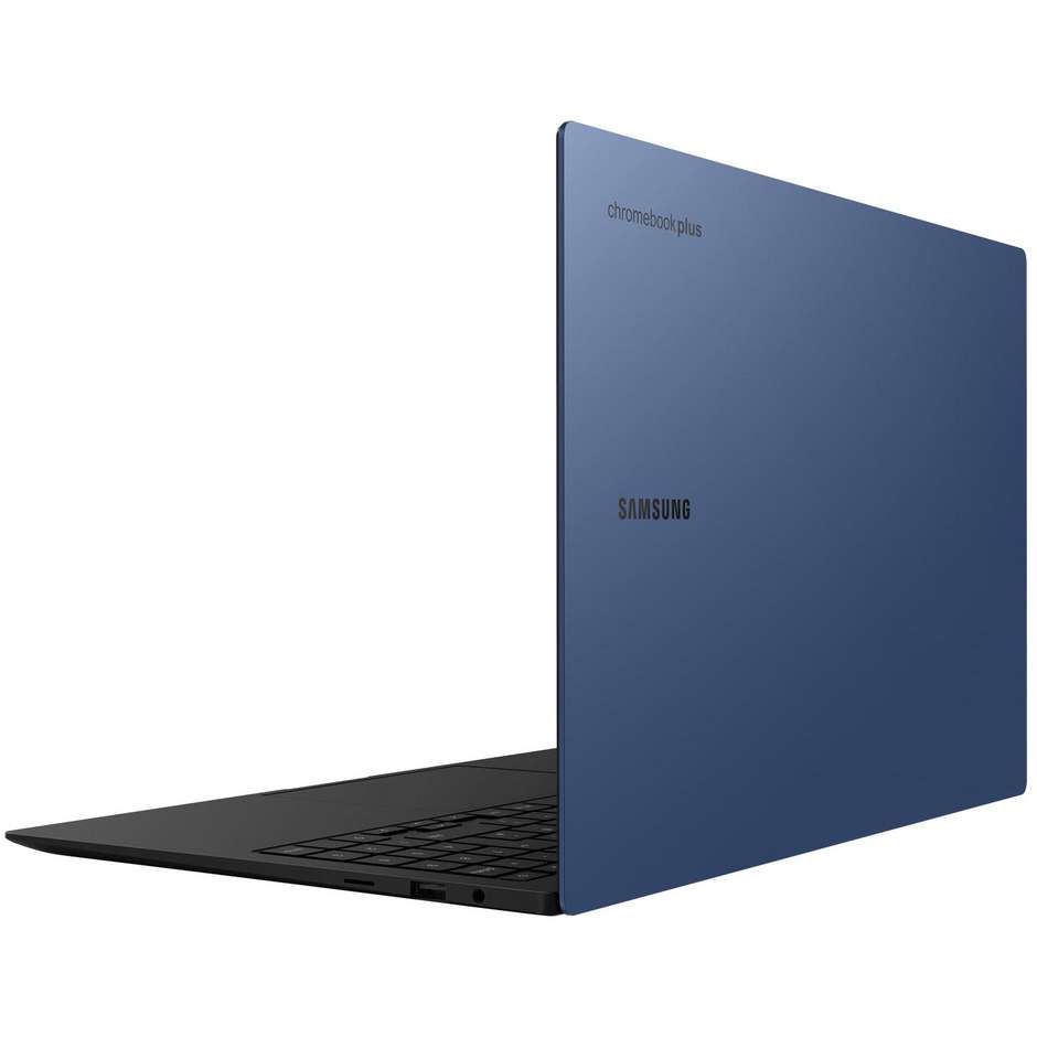 Samsung XE550XGA-KC1IT Galaxy Notebook 15.6" Ram 8 GB Memoria 256 GB ChromeOS Colore Blu