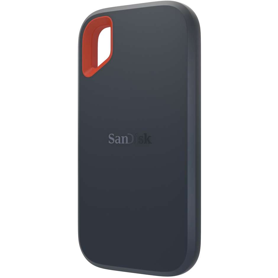 SanDisk SDSSDE60-250G-G25 Extreme SSD portatile capacità 250 GB colore grigio