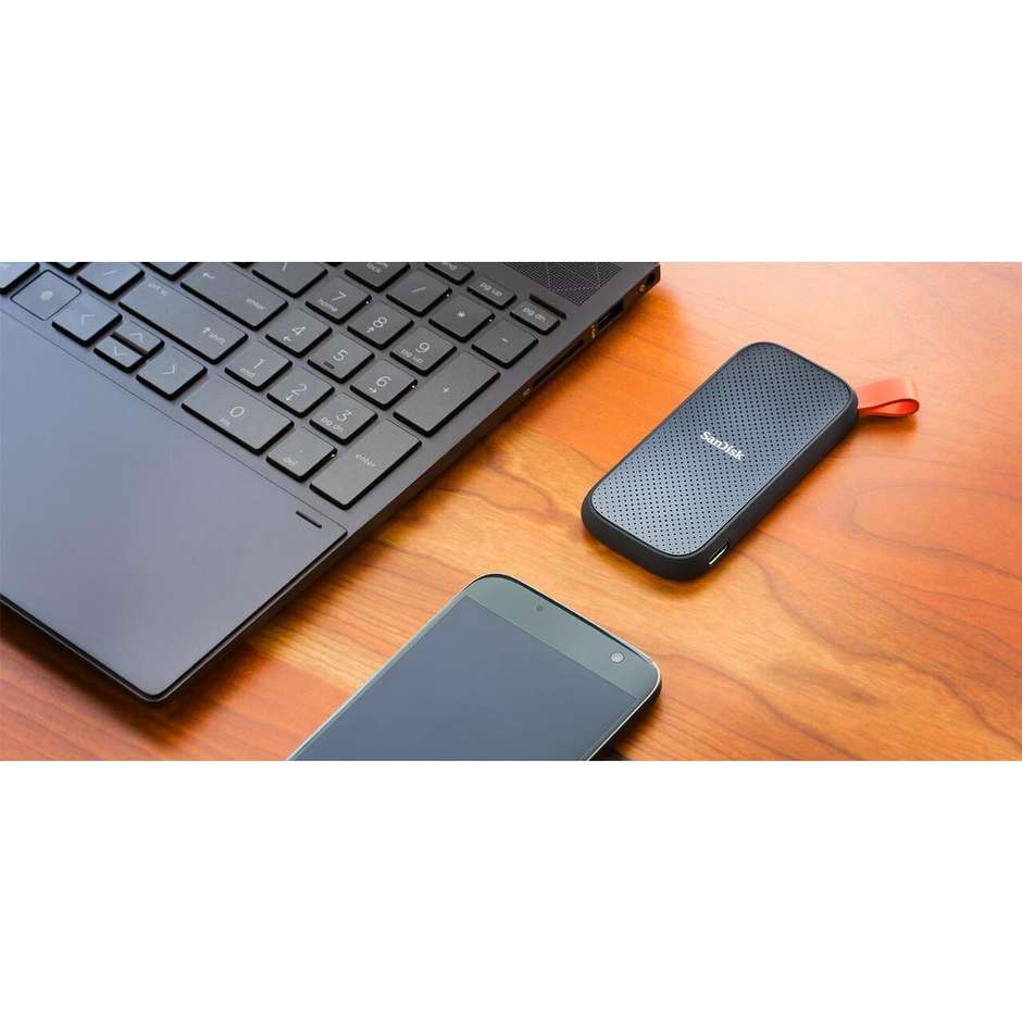 SanDisk SSDE30480G  Portable Memoria 480 GB USB tipo-C 3.2 Gen 1 (3.1 Gen 1) Colore Blu