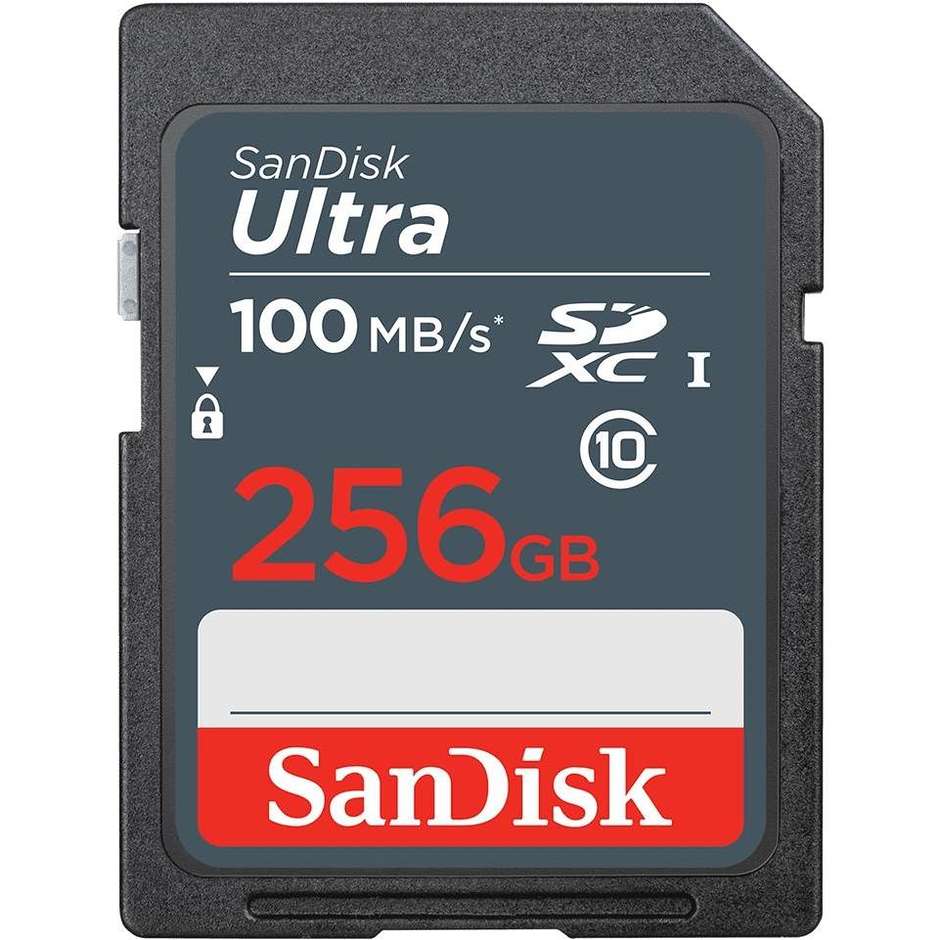 sandisk ultra 256gb sdxc memory