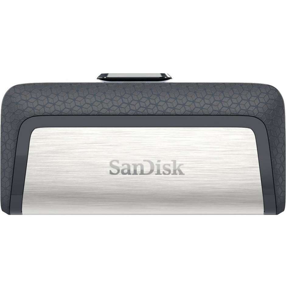 SanDisk Ultra Dual Drive USB Type-C unità flash USB 64 GB USB Type-A / USB Type-C 3.2 Gen 1 (3.1 Gen 1) Colore Nero, Argento