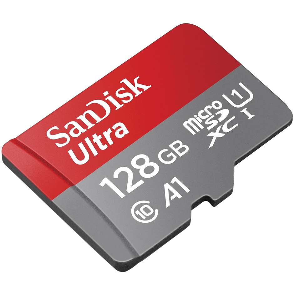 SanDisk Ultra microSDXC 128 GB UHS-I U1 A1 Classe 10