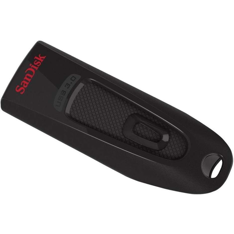 SanDisk Ultra USB 3.0 64GB (SDCZ48-064G-G46) Unità Flash USB Retrattile 100 MB/s Nero