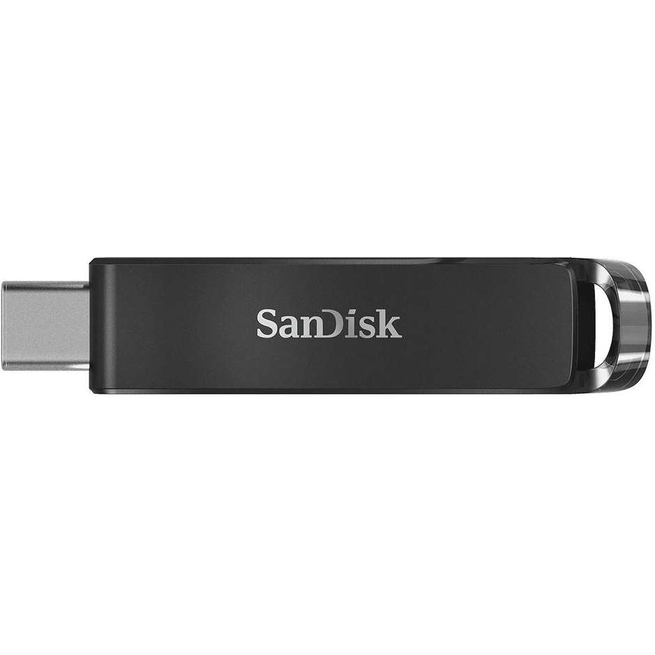 SanDisk Ultra USB Type-C 64GB (SDCZ460-064G-G46) Pendrive USB 3.1 Gen 1 Retrattile 150 MB/s Blu/Nero