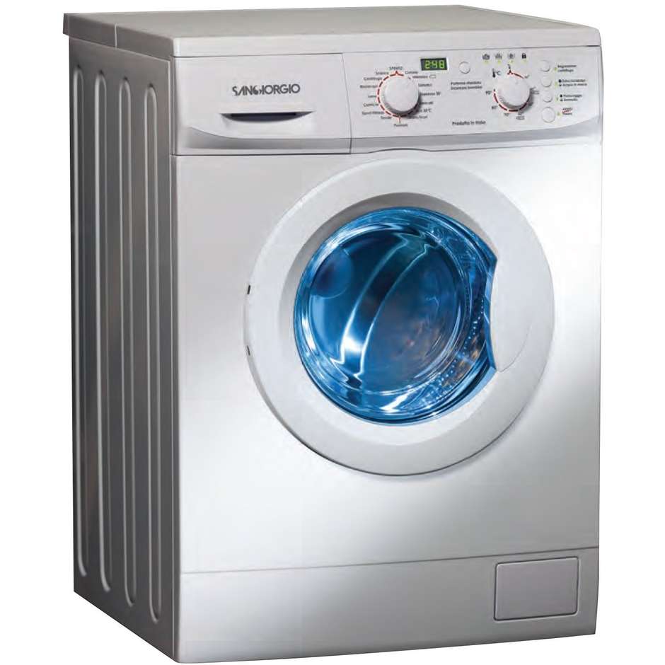 SanGiorgio SES710D lavatrice carica frontale 7 Kg 1000 giri classe A++ colore bianco