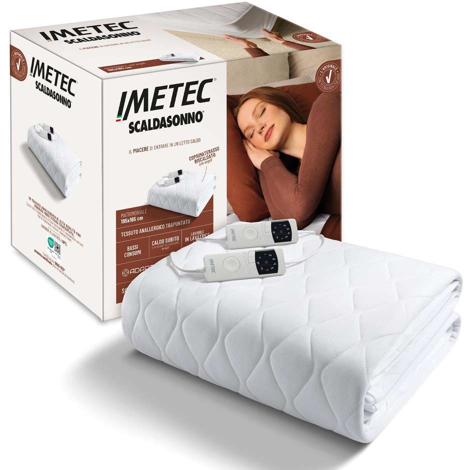scaldasonno matrim. 195x165 maxi adapto 6 temp an
