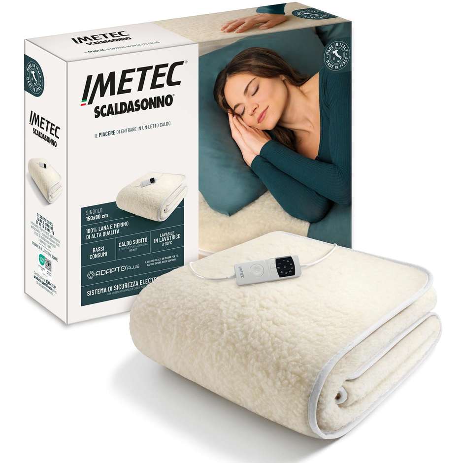 scaldasonno singolo 150x80 adapto plus 6 temp 100