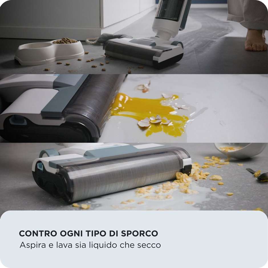 scopa ric. lavapavimenti 2in1 35 min.  2 serbatoi