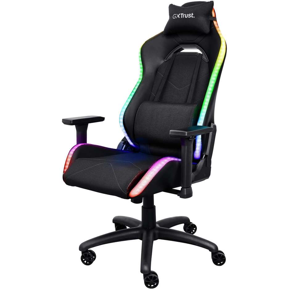 sedia gaming gxt 719 ruya rgb nero