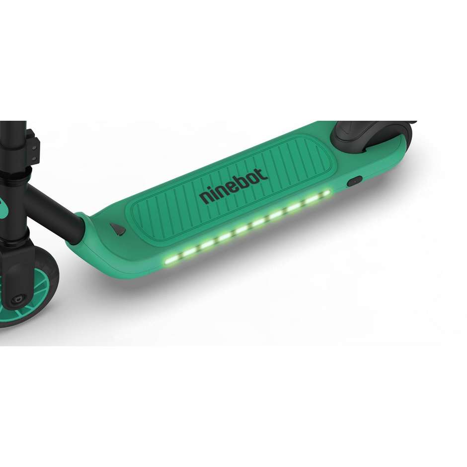 Segway ZING A6 Monopattino Elettrico da Bambino Ruote 5" Autonomia 5 Km Velocità 12 Km/h colore nero e verde