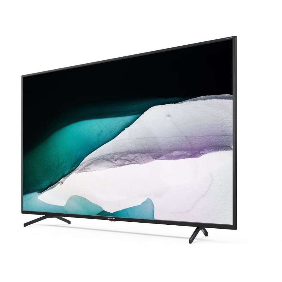 Sharp Aquos 65BN3EA TV LED 65'' 4K Ultra HD Smart TV Wi-Fi Classe A+ colore nero