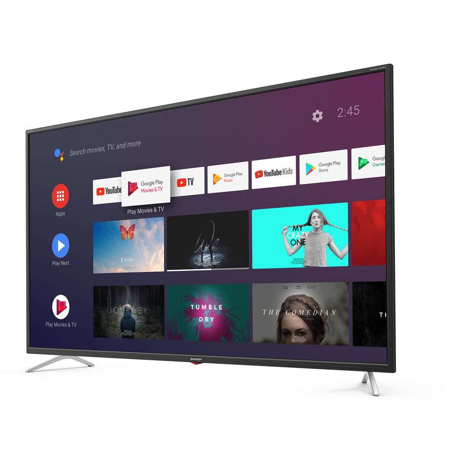 Sharp LC-65BL3 TV LED 65'' 4K Ultra HD Smart TV Wi-Fi Classe A+ colore nero