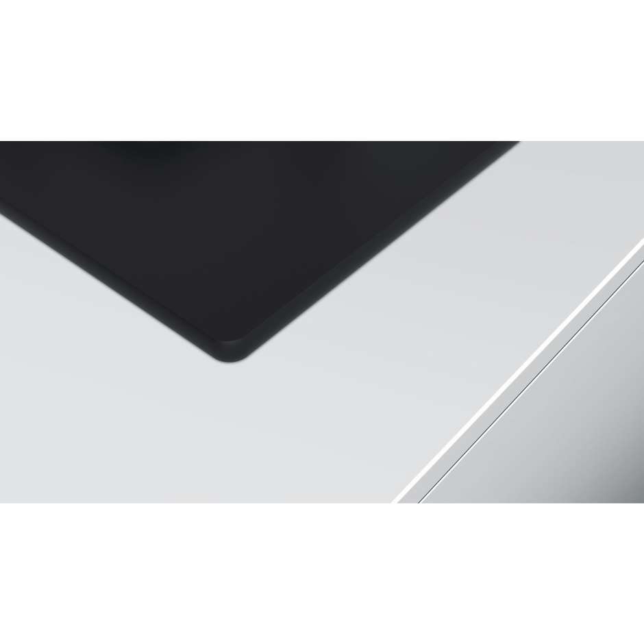 Siemens EN6B6PB80 piano cottura a gas 60 cm 4 fuochi griglie acciaio smaltato colore nero