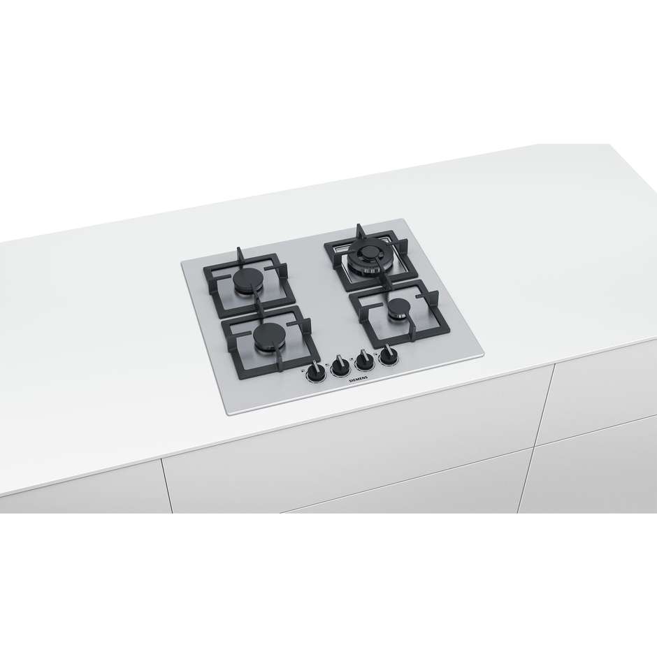 Siemens EP6A2HB20 piano cottura a gas 60 cm 4 fuochi colore bianco