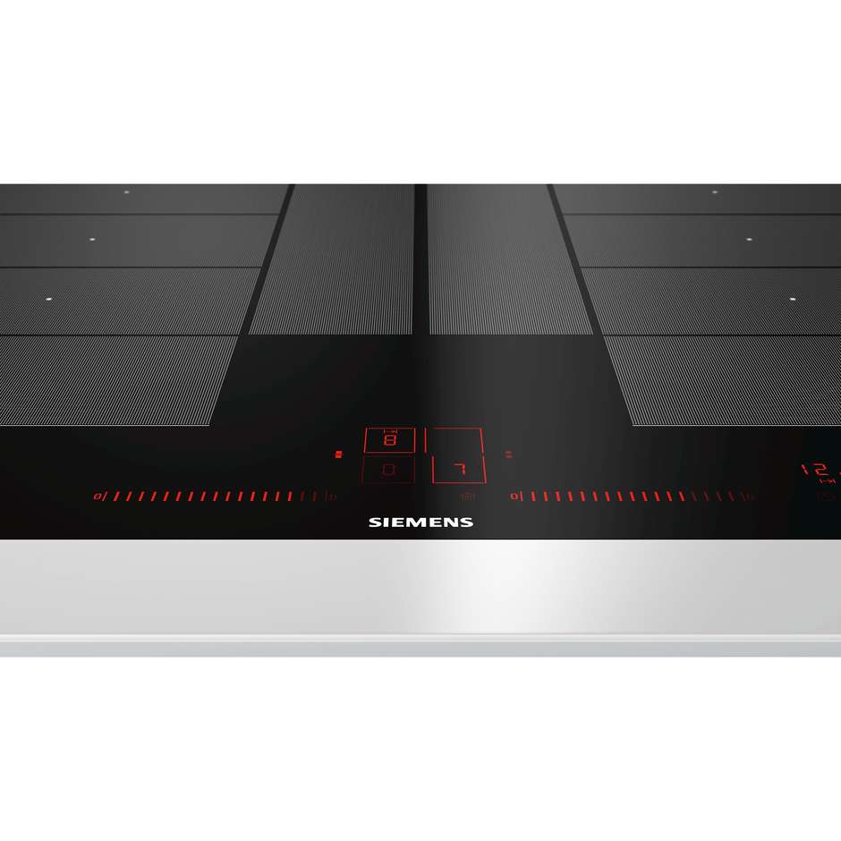 Siemens EX801LYC1 Piano cottura a induzione 80 cm 4 zone Vetroceramica Nero