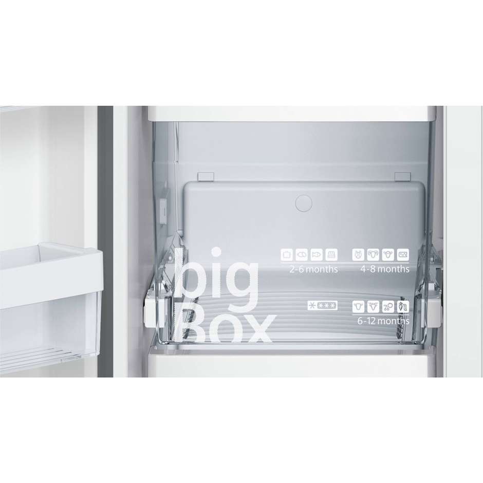 Siemens KA92DVI25 frigorifero side by side 553 litri classe A+ No Frost colore inox