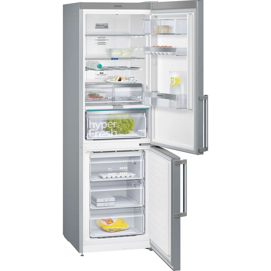 Siemens KG36NAI45 frigorifero combinato classe A+++ 324 litri No Frost inox