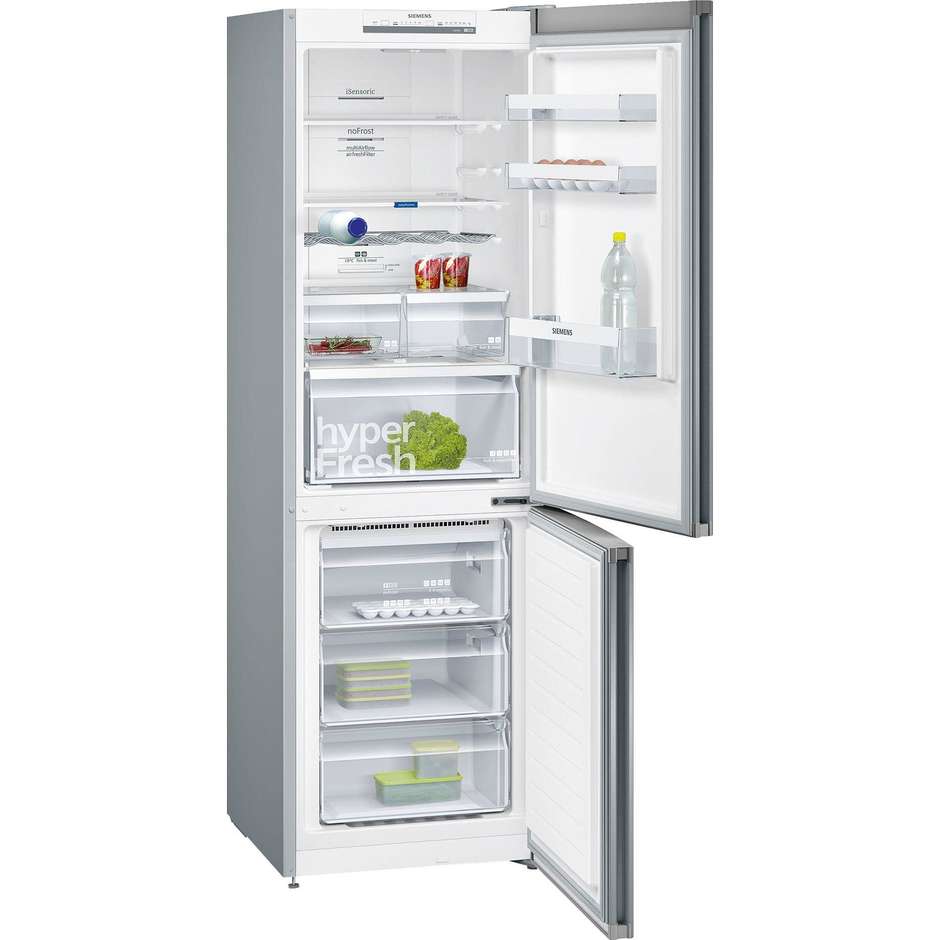 Siemens KG36NVI3A Frigorifero combinato 324 litri Classe A++ Total no Frost colore acciaio Inox