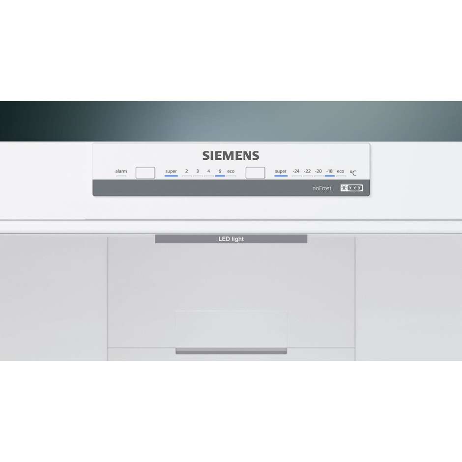 Siemens KG36NVI4A frigorifero combinato 324 litri classe A+++ No Frost colore inox