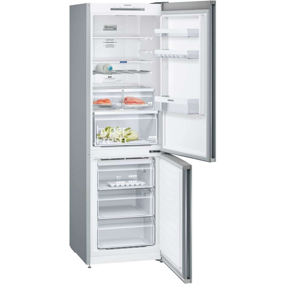 Siemens KG36NVI4A frigorifero combinato 324 litri classe A+++ No Frost colore inox